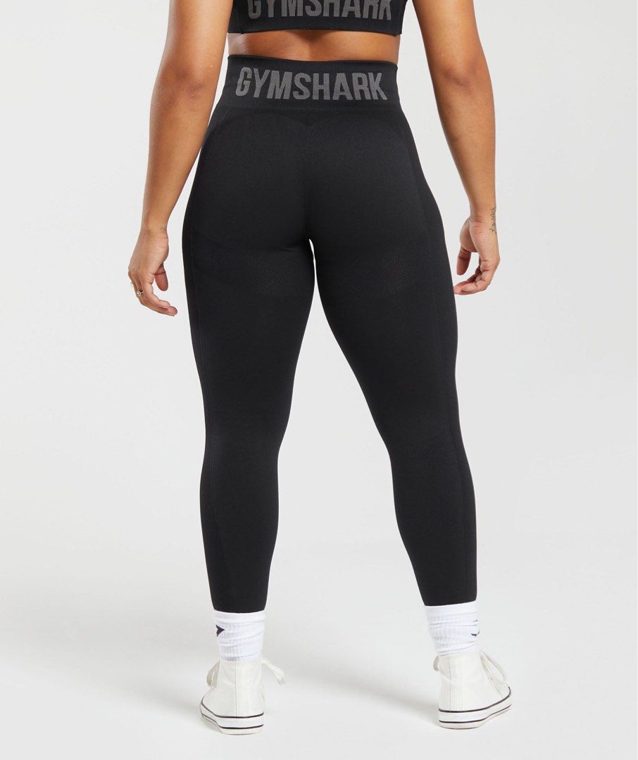 Gymshark Flex High Waisted Leggings Black  High waisted leggings, Gymshark  flex leggings, Black leggings