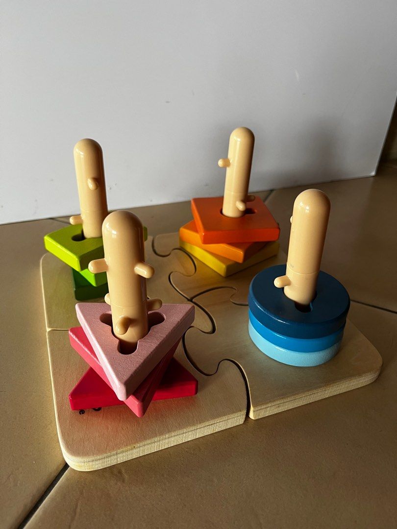 Hape creative clearance peg puzzle
