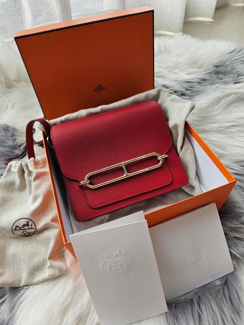 Hermes Mini Roulis, Luxury, Bags & Wallets on Carousell
