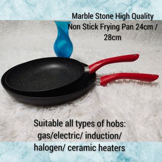 Nonstick Marble Stone Frying Pan Nikko - Utensils For Kitchen