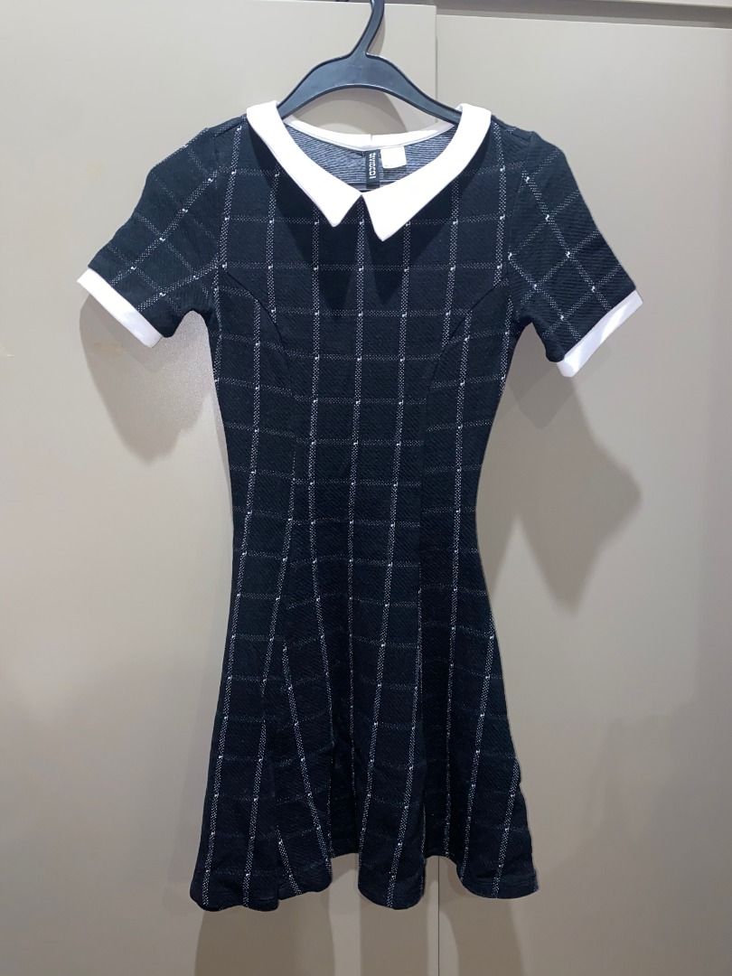 Peter pan 2024 collar dress h&m