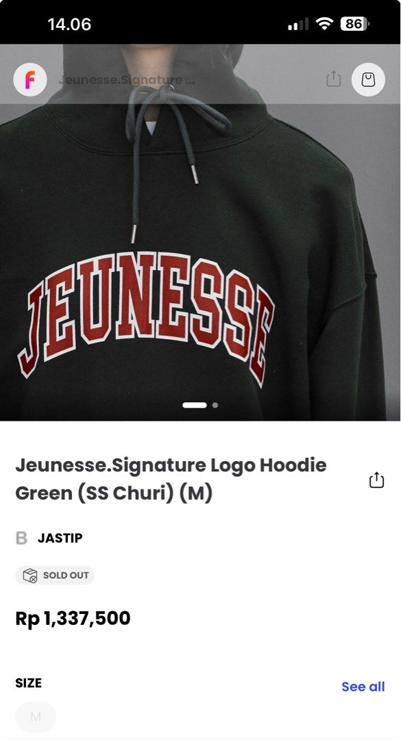 Jeunesse hotsell korea hoodie