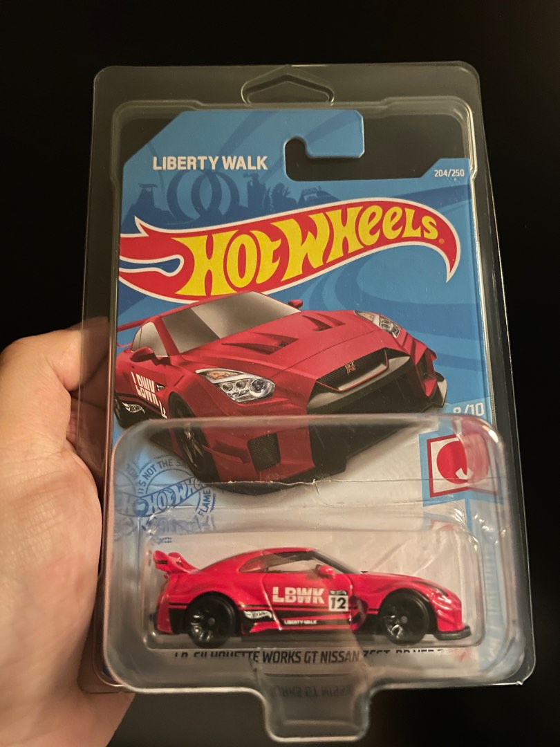 Hot Wheels R35 Liberty Walk (LBWK) Red, Hobbies & Toys, Toys & Games on ...