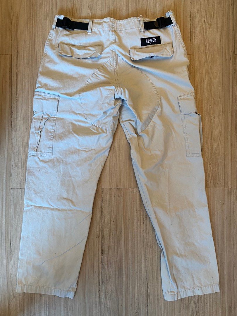 HSO Cargo Pants, Men's Fashion, Bottoms, Jeans on Carousell