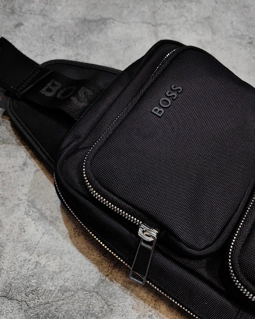 Hugo boss chest bag discount