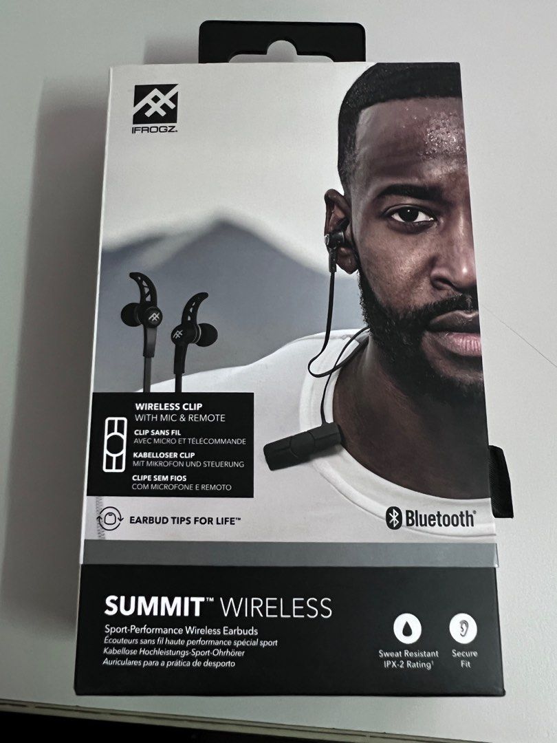 Ifrogz Summit Wireless Headset (Category: Headphones & Headsets) located in Muntinlupa City. Submitted by ms_shopph (Listing ID 1267699546, Image 1). Description: For Sale Ifrogz Summit Wireless Headset Item is used but in good working condition. Bluetooth with mic IPX-2 sweat resistance Comes with extra ear tips and fit wings No meet up, delivery via Lalamove or Grab c/o buyer. Payment via GCash..
