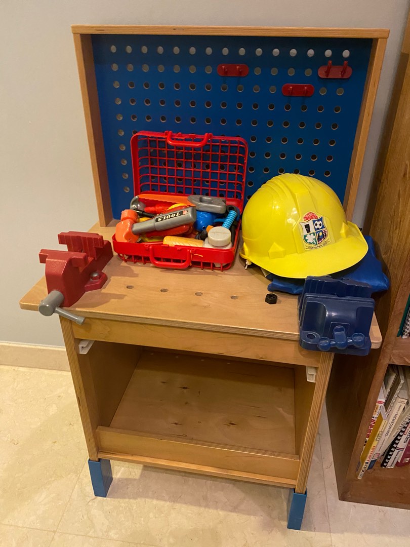 Ikea children workbench, Hobbies & Toys, Toys & Games on Carousell