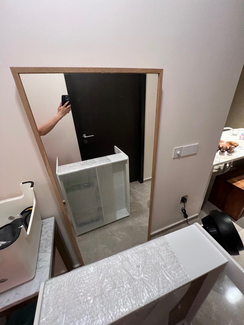 IKEA full length mirror, Furniture & Home Living, Home Decor, Mirrors