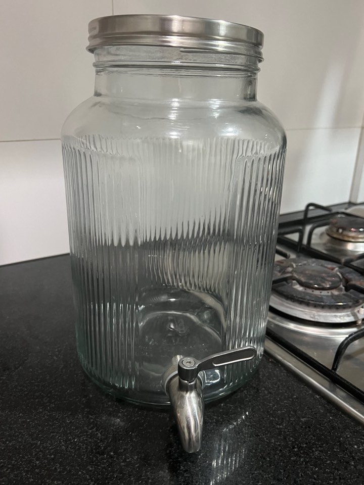Ikea jar with tap, Furniture & Home Living, Kitchenware & Tableware