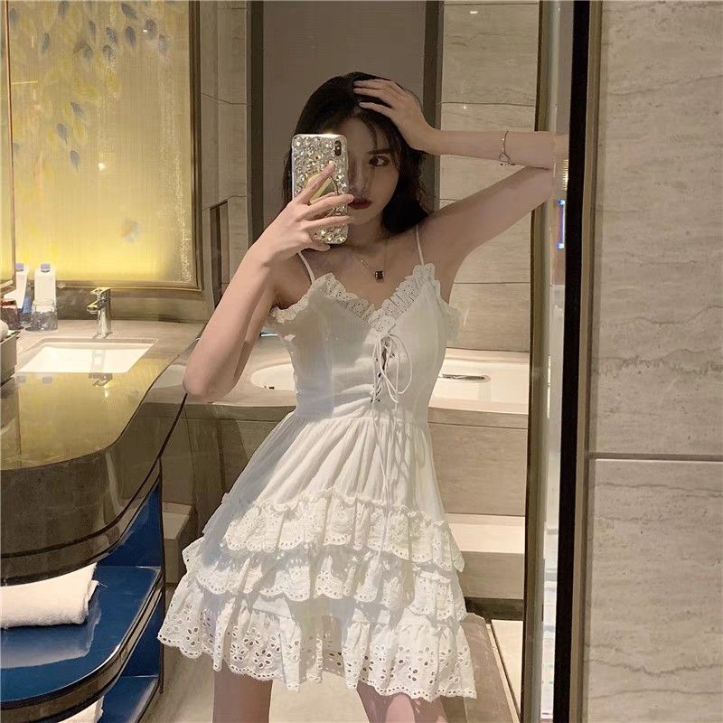 INS Sexy Skinny Purely White Women Dress Women s Fashion Dresses