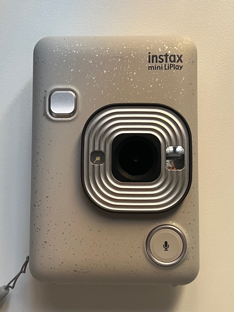 Instax mini liplay 白色連盒, 攝影器材, 相機- Carousell