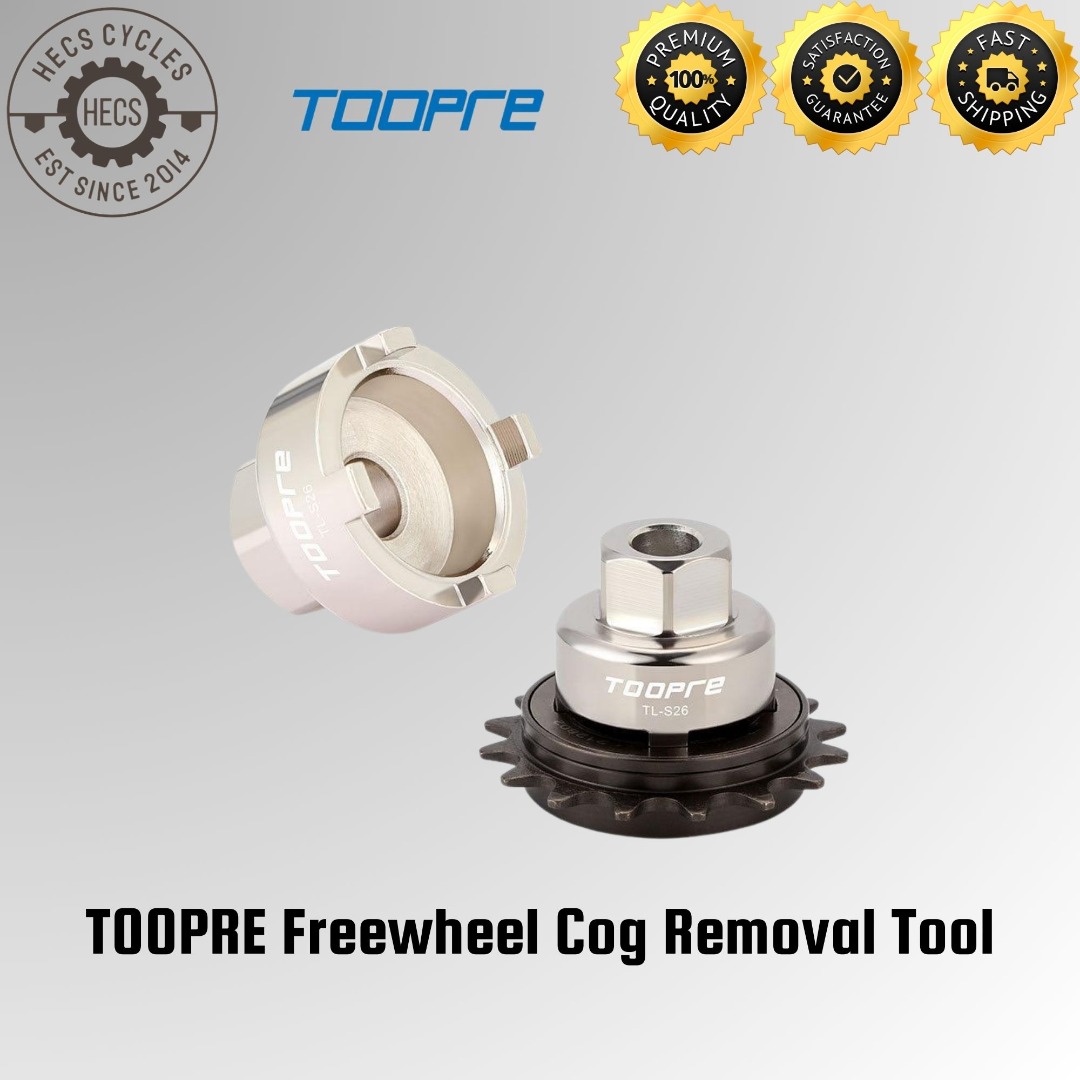 TOOPRE Freewheel Cog Removal Tool Mountain Bike Road Bike Foldable