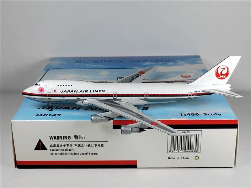 Japan Airlines Retro “Aloha Express” 747-200 1:400