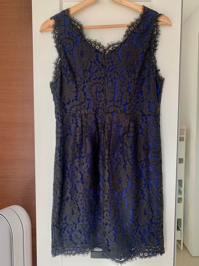 Joie black lace dress discount