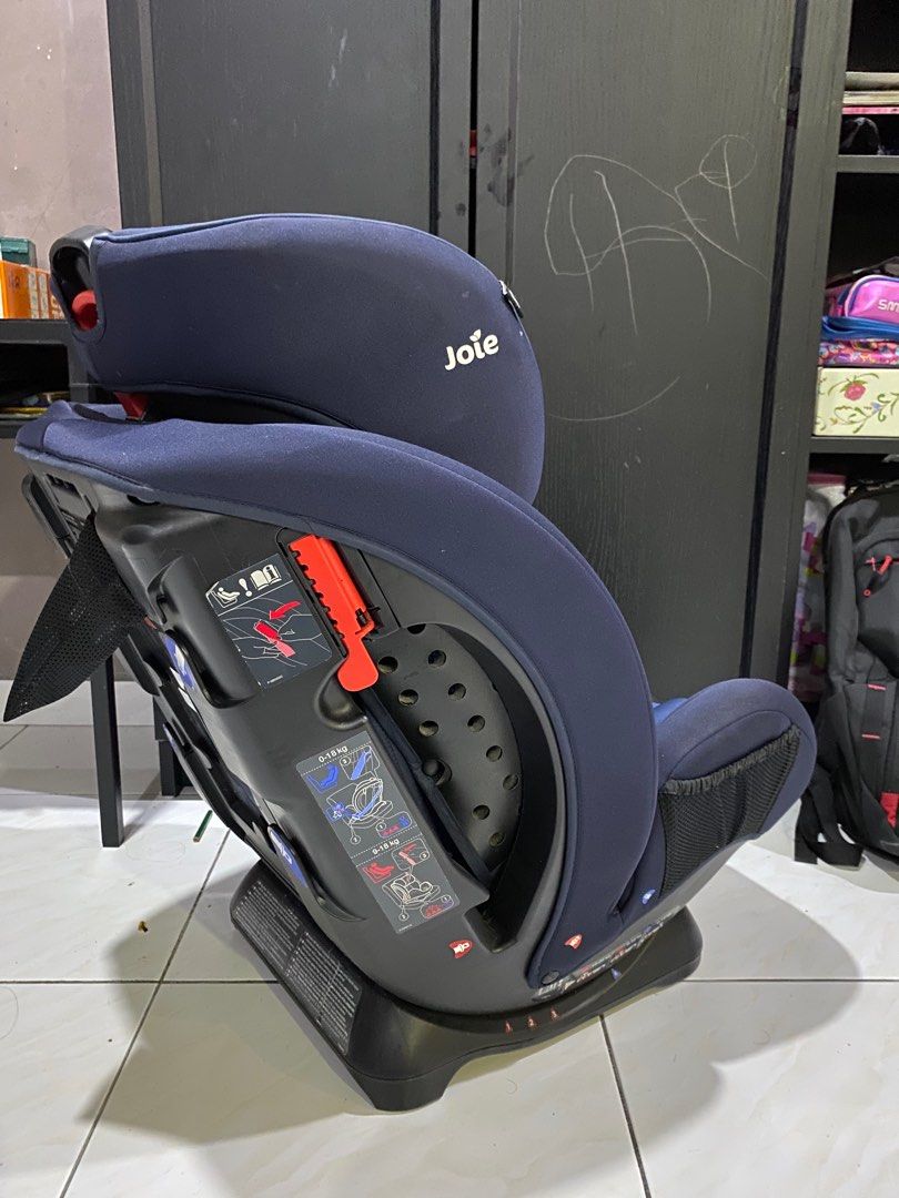 Joie Stages Convertible Car Seat with Seat Belt Installation, Babies