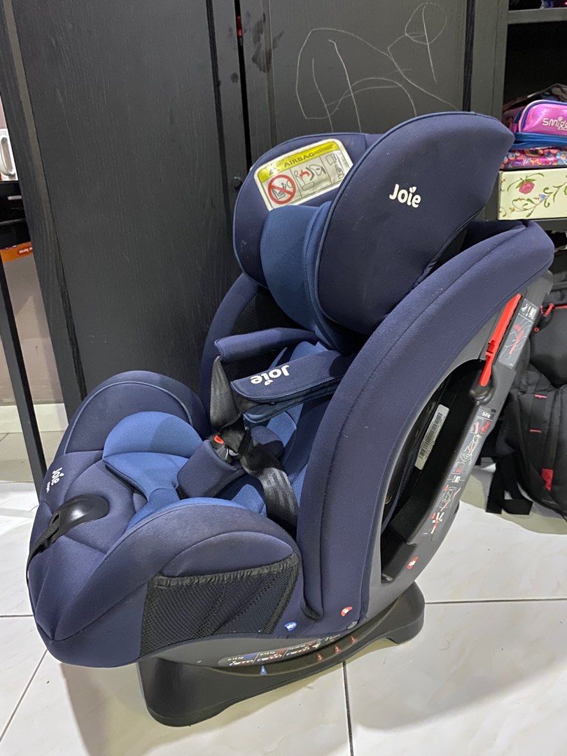 Joie Stages Convertible Car Seat with Seat Belt Installation, Babies