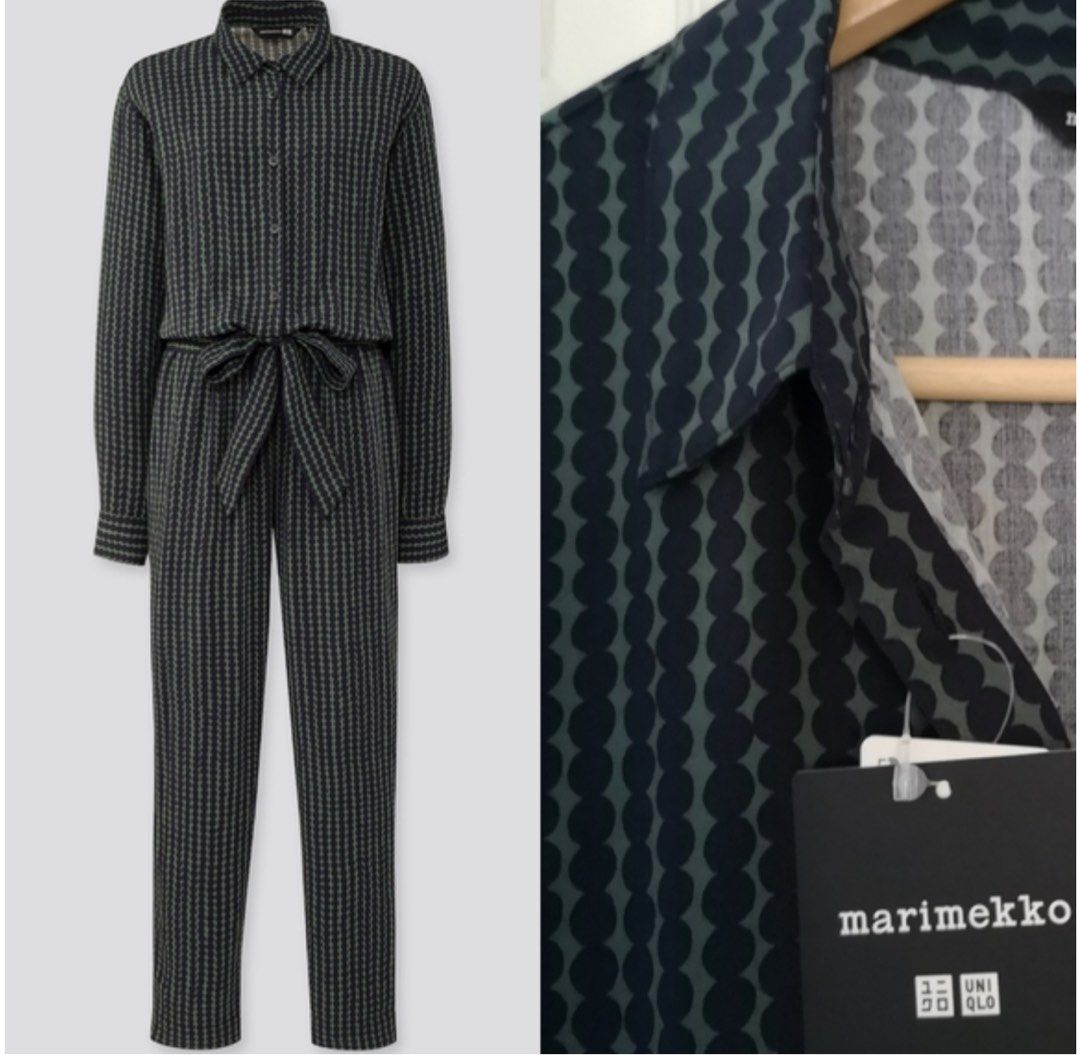 Jumpsuits (Category: Jumpsuits) located in Antipolo. Submitted by Momikondo (Listing ID 1267560701, Image 3). Description: Marimekko x Uniqlo Iconic Rassymoto print Size small 100% rayon Used once 3rd and 4th photo are not mine used only for reference Please manage your expectations since items are preloved. Condition of the item is indicated for your reference. .