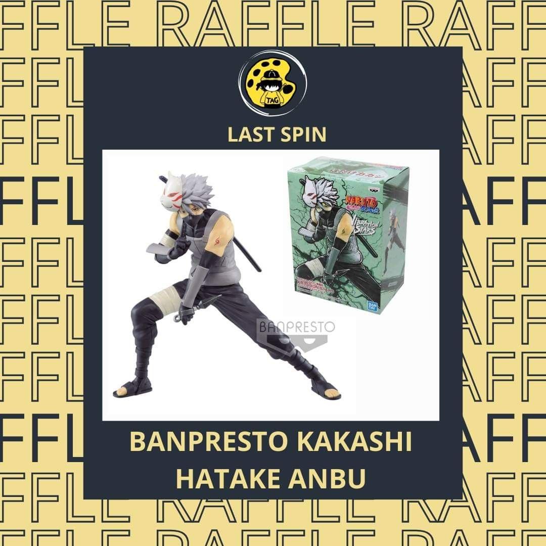 Kakashi banpresto figure MISB (Category: Figurines & Statues) located in Bulacan. Submitted by jolinagregorio31 (Listing ID 1267654066, Image 1). Description: MISB Full mechanics posted sa pics Pm for question or for more photos.