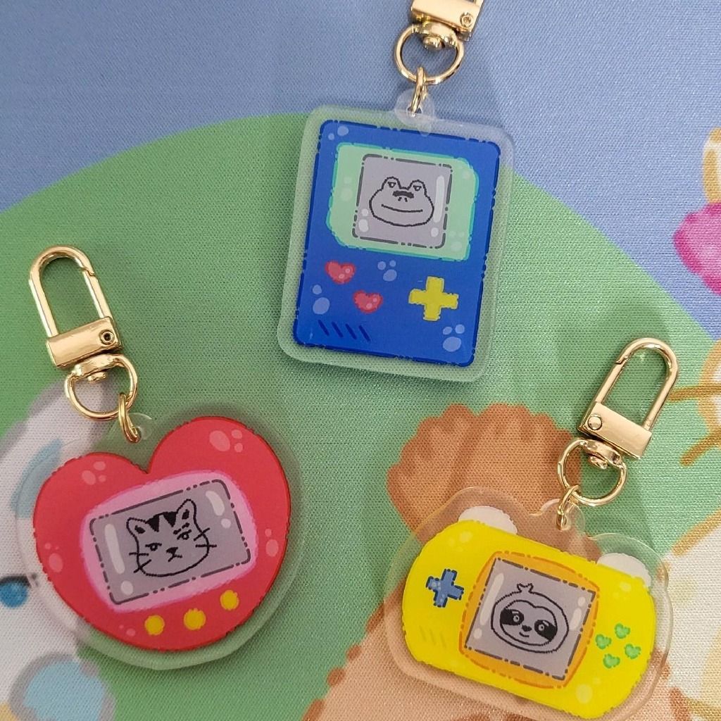 Gaming keychains clearance