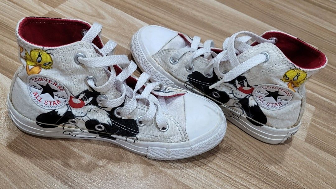 Kids converse runners top