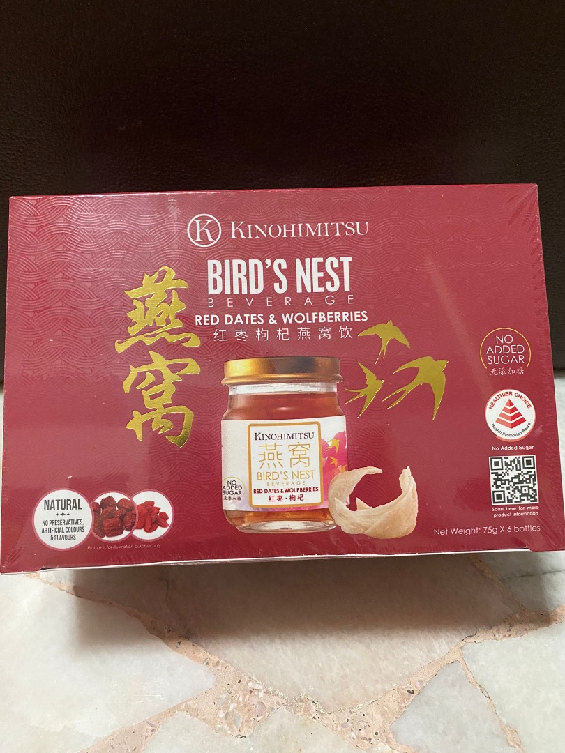 Kinohimitsu Bird's Nest with Red Dates & Wolfberries, Health