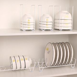 Kitchen Drying Bowl Rack Organizer Storage Dish Plates Plate Holder