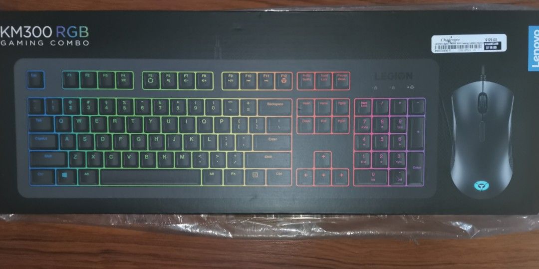 KM300 RGB gaming combo keyboard, Computers & Tech, Parts & Accessories ...