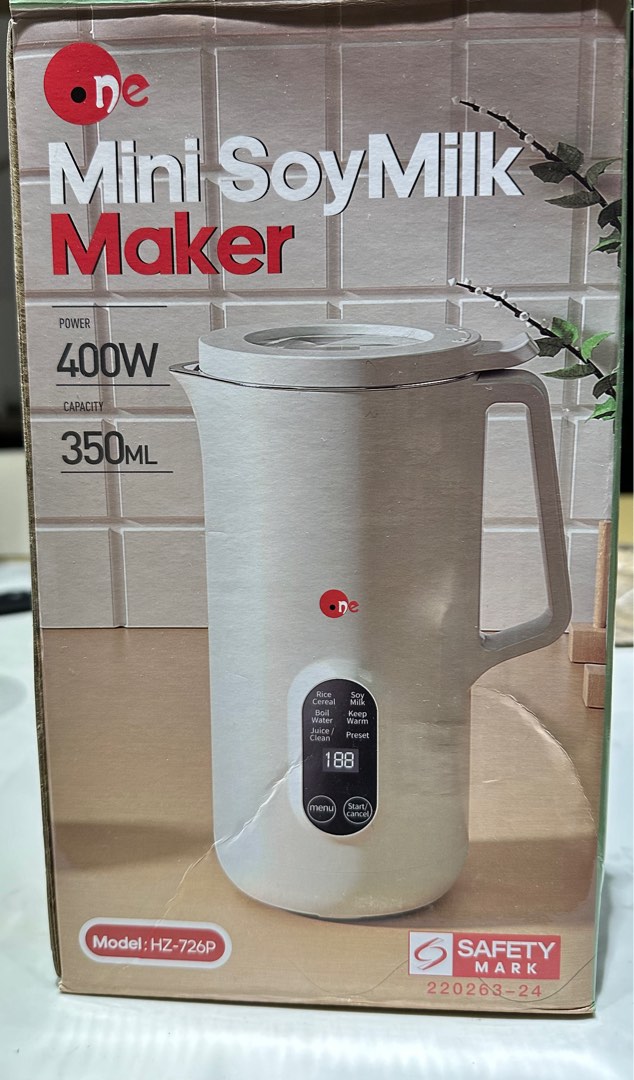 Korean soy milk making machine, TV & Home Appliances, Kitchen