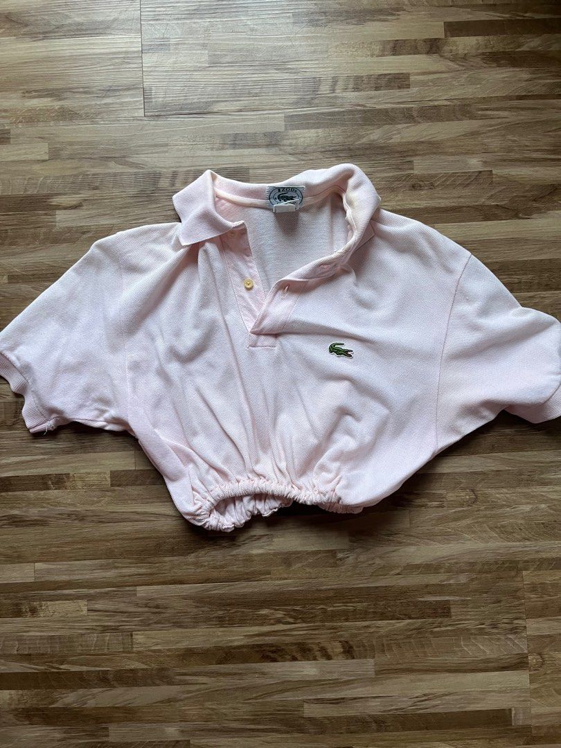 Polo crop top lacoste cheap
