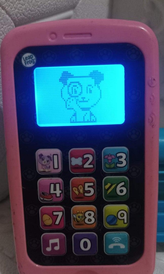 LeapFrog Chat and Count Smart Phone (Category: Educational & Learning Toys) located in Cavite. Submitted by mylittlecloud_19 (Listing ID 1267656698, Image 1). Description: LeapFrog Chat and Count Smart Phone Pls manage your expectations since preloved po 😅 What you see is what you get. will send video demo s sure buyer po In Good working Conditions gcash payment imus location jnt lalamove flash.
