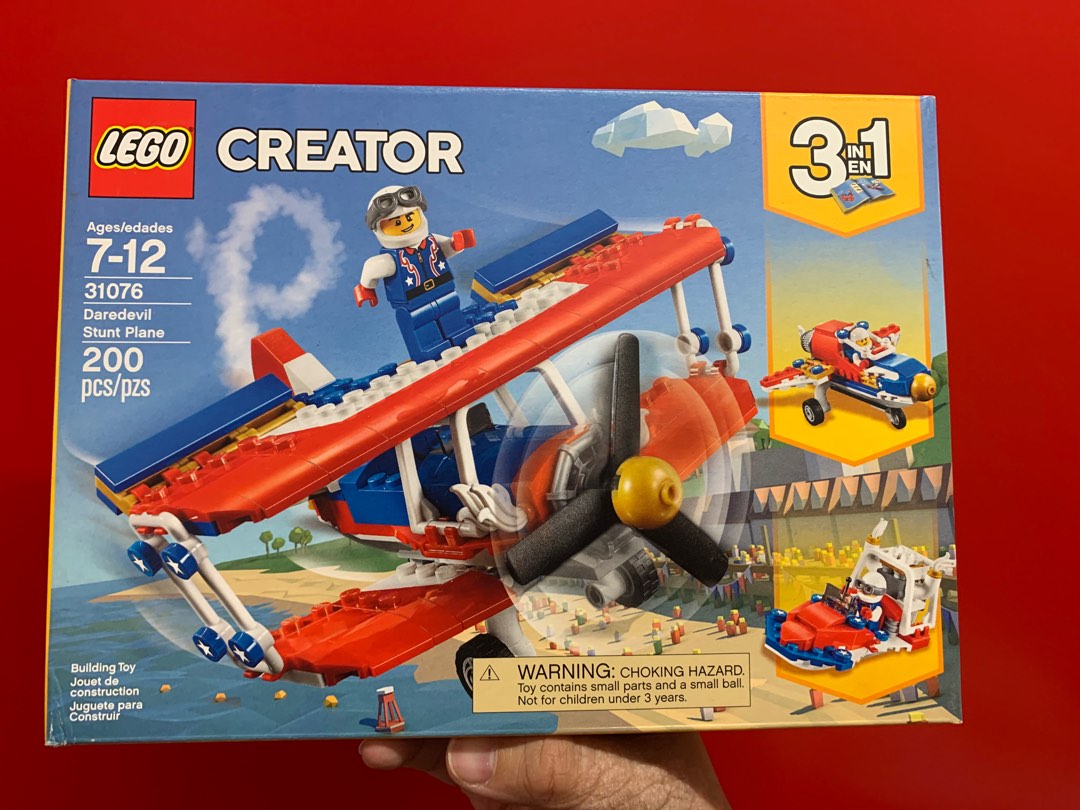 Lego daredevil stunt plane deals