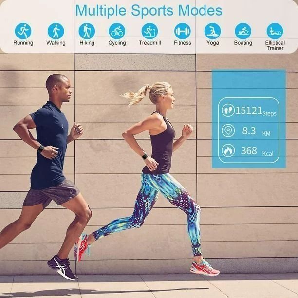 Letscom smart watch new arrivals with heart rate monitor