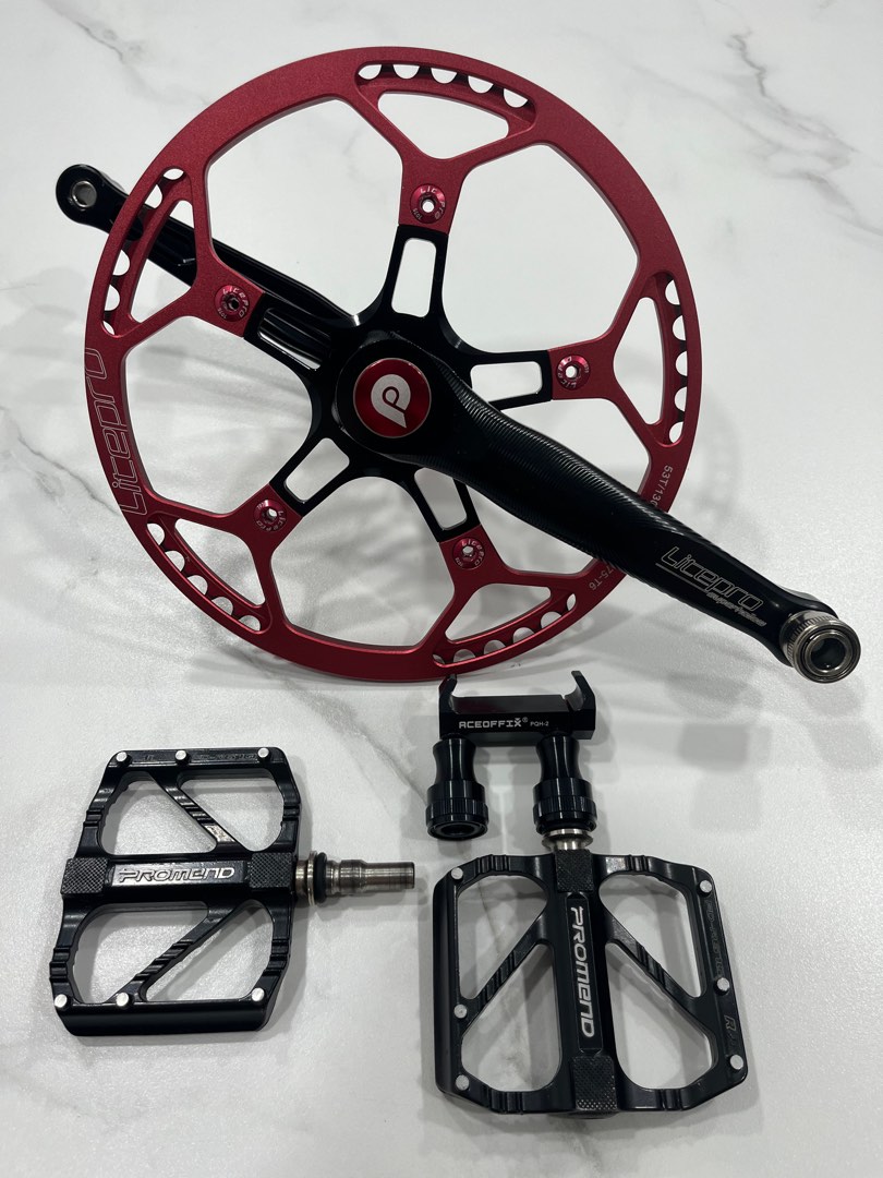 Litepro super hollowtech crankset