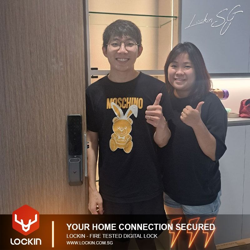 Lockin SV40 / Digital Lock Singapore / Smartlock, Furniture & Home
