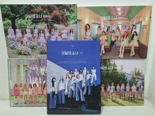 LOONA Albums (Unsealed; can be sold separately)