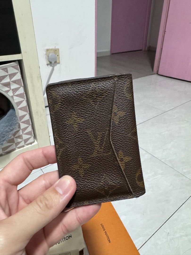 Louis Vuitton Double Card Holder with Hot stamp review 