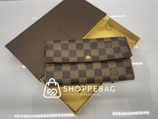 Shop Louis Vuitton MONOGRAM Monogram Unisex Leather Folding Wallet Small  Wallet Logo by jupiter2021