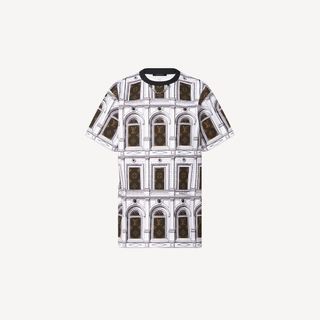 Louis Vuitton® Rainbow Monogram Short-sleeved Denim Shirt Indigo. Size M0  in 2023