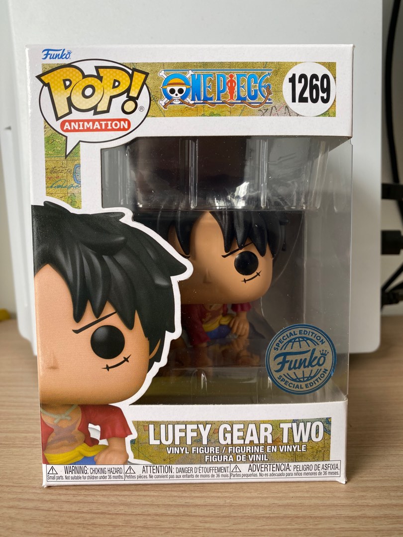 Figurine Funko Pop Luffy Gear Two N°1269 One Piece Chase Funko Spécial  Édition - Funko Pop