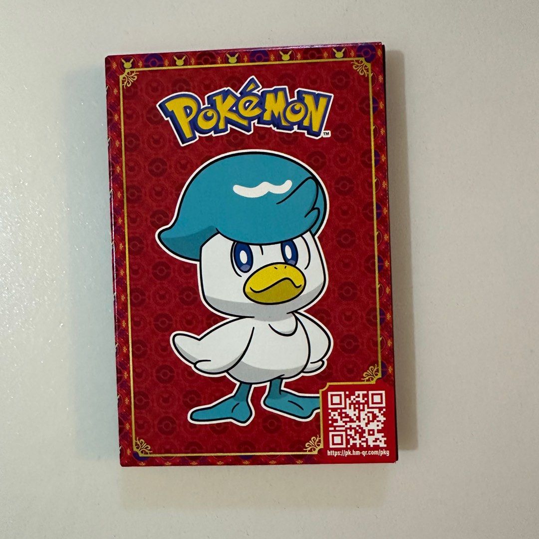 quaxly pokemon card mcdonalds Pokemon mcdonalds 2023 Pikachu Quaxly