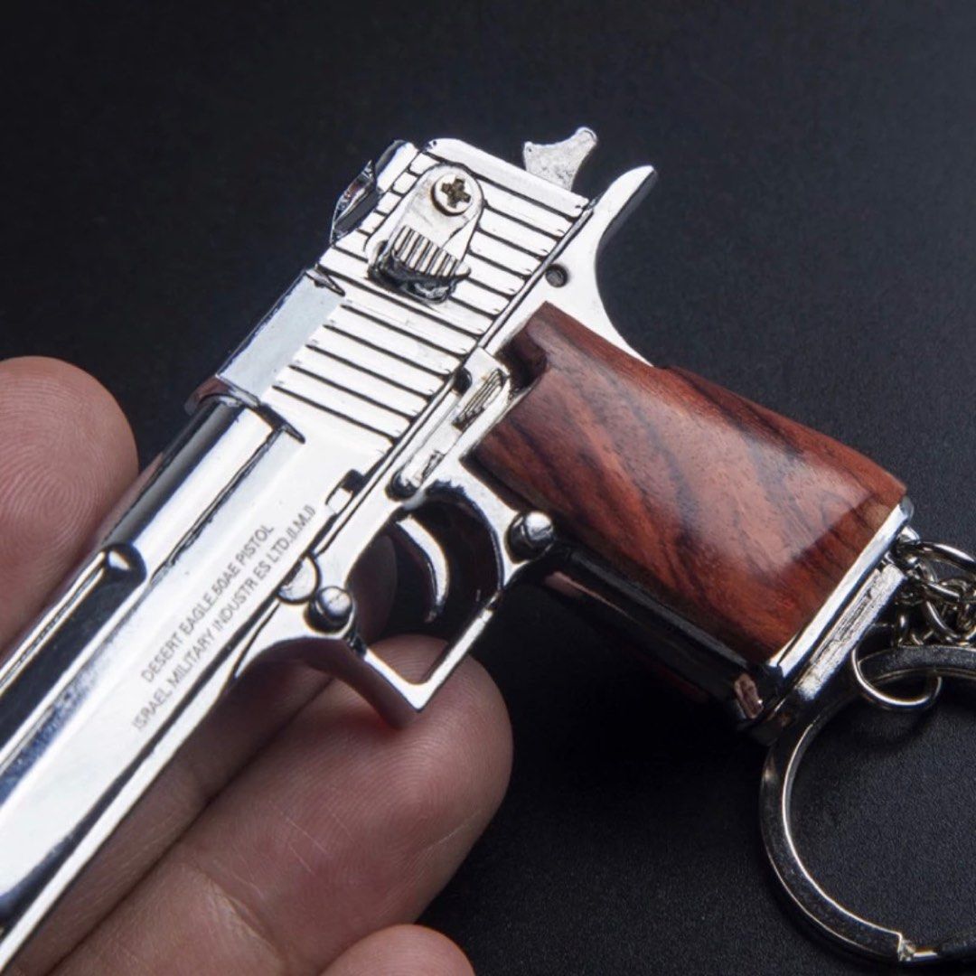 Pistol keychain discount