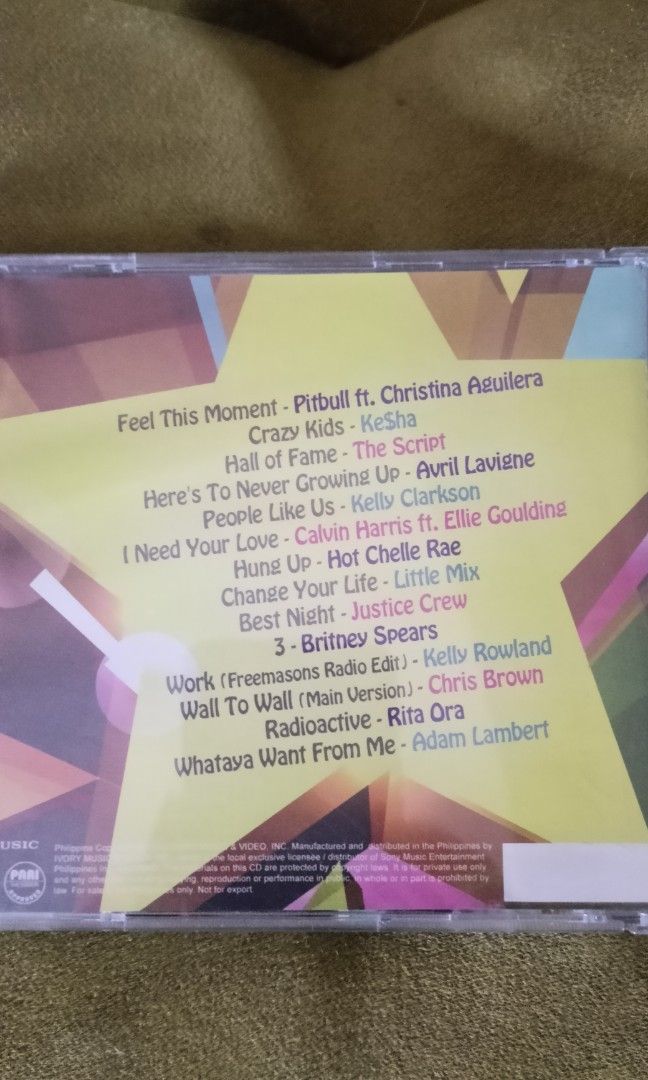 MIX HITS POP CD ALBUM PRELOVED (Category: CDs & DVDs) located in Cavite. Submitted by anna1033 (Listing ID 1267651392, Image 3). Description: EXCELLENT CONDITION BARELY USED!!! AUTHENTIC/ORIGINAL I AM THE FIRST OWNER RFS: DECLUTTERING.