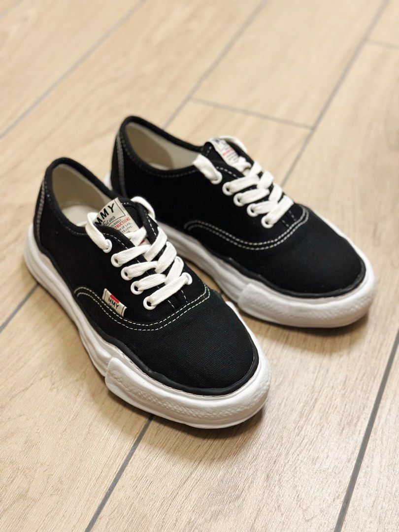 MMY Maison Mihara Yasuhiro Baker Canvas Sneakers Black 38, 女裝