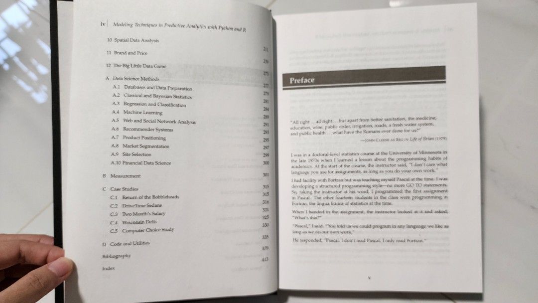 modeling techniques in predictive analytics with... Modelling Techniques in Predictive Analytics with Python and R, Hobbies ...