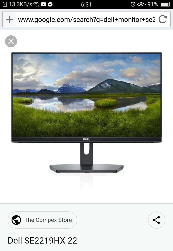 Monitor defective (Category: Desktops) located in Pasig City. Submitted by gjoconcepcion (Listing ID 1267655683, Image 1). Description: No power. Can be used for other part replacement/repair..