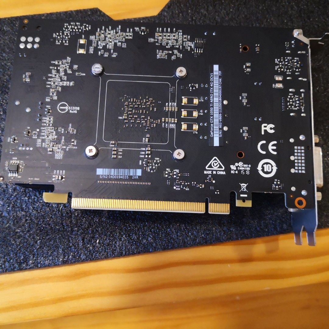 MSI GTX 1050 Ti AERO Computers Tech Parts Accessories