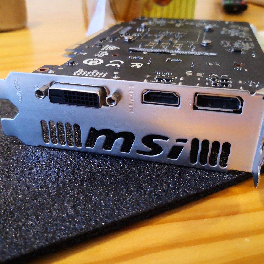 MSI GTX 1050 Ti AERO Computers Tech Parts Accessories
