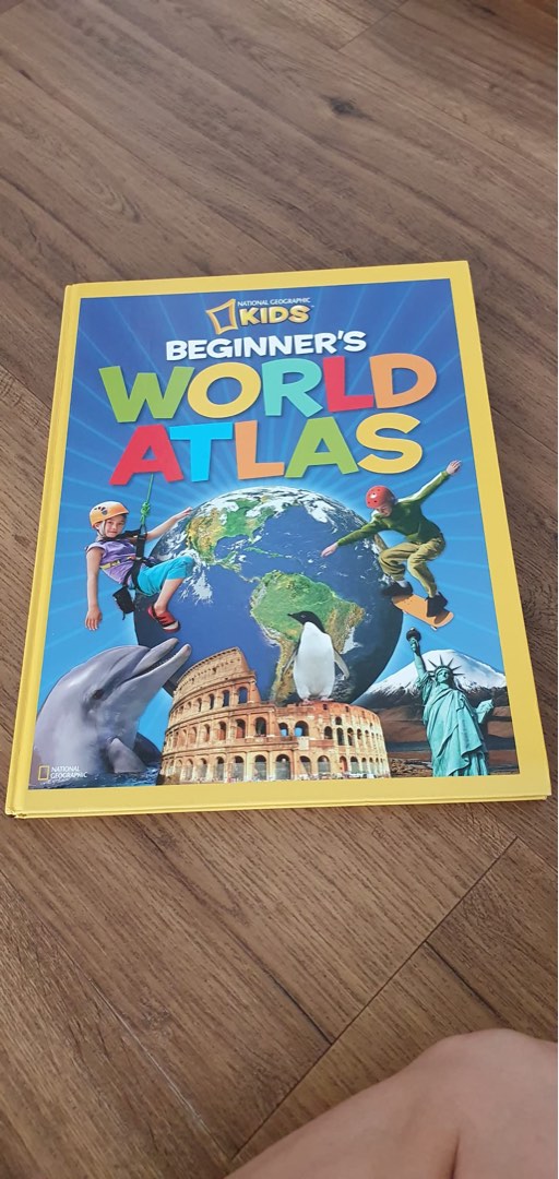 Nat Geo Kids Beginners World Atlas Hobbies And Toys Books And Magazines