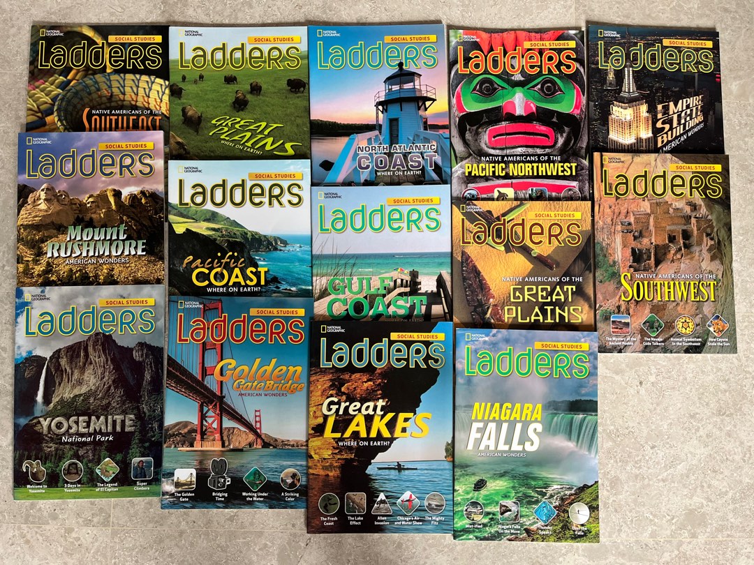 National Geographic Ladders Social Studies, Hobbies & Toys, Books & Magazines, Children's Books