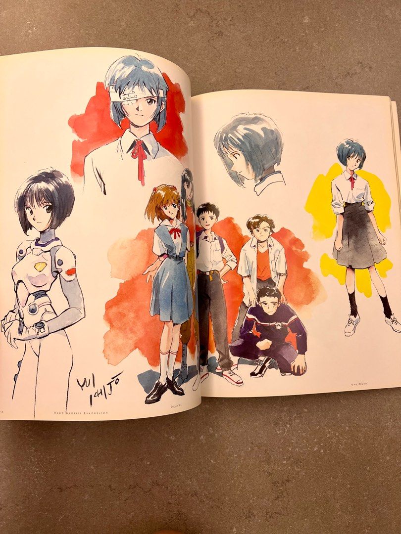 Neon Genesis Evangelion Japanese Manga Comic Rei Ayanami Shinji Asuka Newtype Illustrated 1317